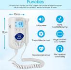 PEACE Doppler met Ultrasound 250mL – Baby Hartje Monitor –, Ophalen of Verzenden, Nieuw, Peace