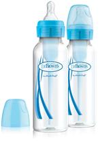 Dr Browns Options+ Anti-colic Blauw 2-pack Smalle Hals Fles, Verzenden, Nieuw
