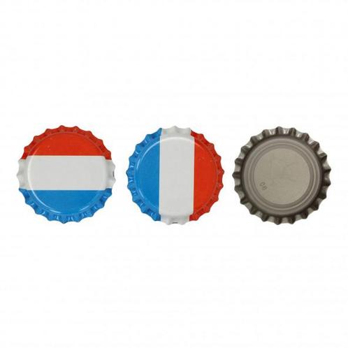 Kroonkurk NL vlag O2 absorberend - 100 stuks 26 mm, Huis en Inrichting, Keuken | Potten en Pannen, Overige typen, Nieuw, Ophalen of Verzenden