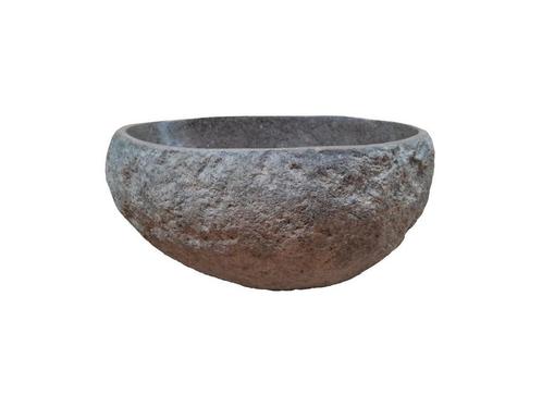 Natuurstenen waskom |Riviersteen  31 x 26 x 15, Doe-het-zelf en Verbouw, Sanitair, Nieuw, Verzenden