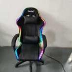 5x Bureau-/gamestoel met RGB verlichting Zwart, Nieuw