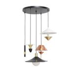 *WOONWINKEL* Kare Design Cappelli Ronde Hanglamp Retro, Huis en Inrichting, Lampen | Hanglampen, Verzenden, Nieuw