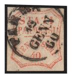 Italiaanse oude staten - Parma 1860 - Governo Provvisorio,, Gestempeld