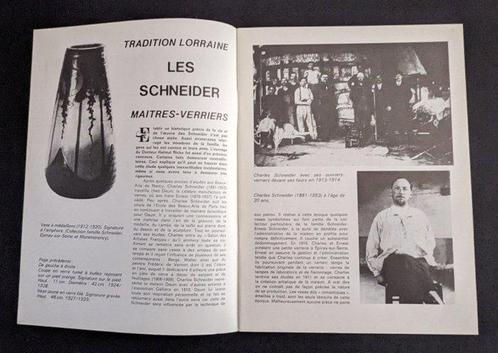 Galerie Jacques de Vos - Schneider France - 1982, Antiek en Kunst, Antiek | Glas en Kristal