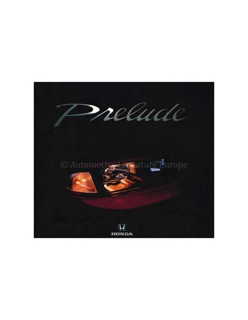 1992 HONDA PRELUDE BROCHURE NEDERLANDS, Boeken, Auto's | Folders en Tijdschriften, Honda