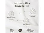 SJUMO Hoeslaken - Silky Smooth - Hypoallergeen - Wit, Verzenden, Nieuw