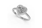 Ring - 14 karaat Witgoud - 2.18ct. tw. Diamant (Lab-grown) -, Nieuw