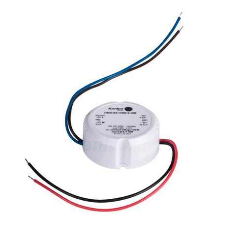 Inbouw voeding - 12 Volt - 0.85A - 10 Watt, Doe-het-zelf en Verbouw, Elektra en Kabels, Ophalen of Verzenden