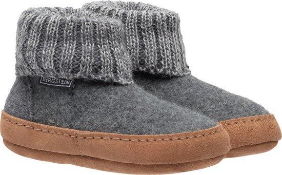 Bergstein Cozy Lux Sloffen Unisex Junior - Grey - Maat 25, Kinderen en Baby's, Kindermode-accessoires, Nieuw, Verzenden