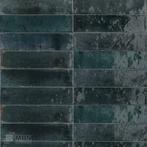 Ragno Look Blu handvorm tegels 6x24 cm langwerpig blauw, Verzenden, Nieuw