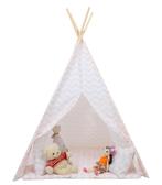 Perfect cadeau: roze tipi speeltent met zigzag patroon, v..., Ophalen of Verzenden, Nieuw