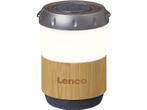 Lenco -   Bluetoothspeaker Met Lantaarn Bruin, Overige merken, Verzenden, Overige typen, Nieuw