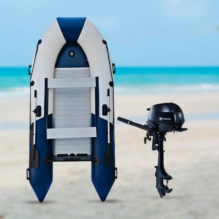 Rubberboot - 330 Boten  Combi Deal - Aluminium vloer, Watersport en Boten, Rubberboten, Nieuw, Overige materialen, Ophalen of Verzenden