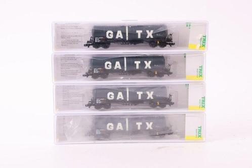 Trix N - 15514/01-02-03-04 - Modeltrein goederenwagon (4) -, Hobby en Vrije tijd, Modeltreinen | N-Spoor