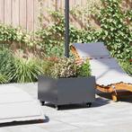 vidaXL Parasolbasis met plantenbak Antraciet 45 x 45 x 45 cm, Verzenden, Nieuw, Minder dan 1 meter, Parasolvoet