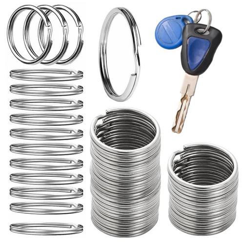 Fako Bijoux® - Sleutelring - 25mm - Sleutelringen - RVS -, Hobby en Vrije tijd, Kralen en Sieraden maken, Verzenden