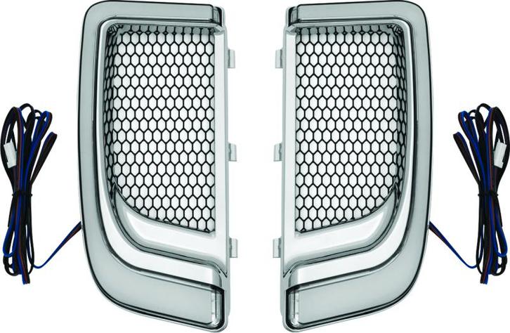 Kuryakyn Tracer Lower Fairing Grill Chrome - 5063, Auto-onderdelen, Carrosserie en Plaatwerk, Ophalen of Verzenden