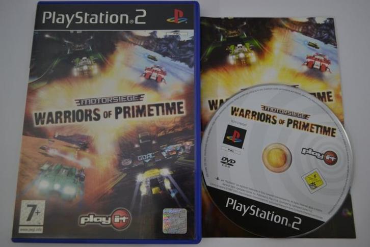 Motorsiege Warriors Of Primetime (PS2 PAL), Spelcomputers en Games, Games | Sony PlayStation 2, 1 speler, Zo goed als nieuw, Verzenden