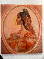 Karel van Belle. (1884 - 1959) - Spaanse schone., Antiek en Kunst