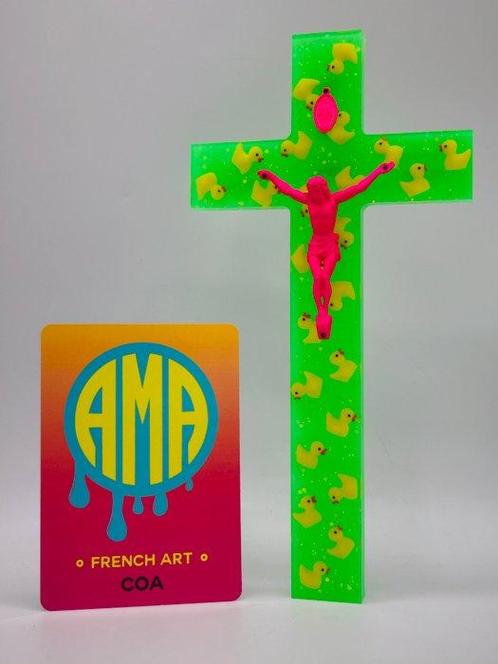 AMA (1985) - Divine Ducks, Antiek en Kunst, Kunst | Schilderijen | Modern