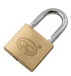 Hangslot 40mm gelijksluitend messing, Verzenden, Nieuw