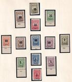 Memel 1923 - Samenstelling. - Michel; 193/205, 230/233, Gestempeld