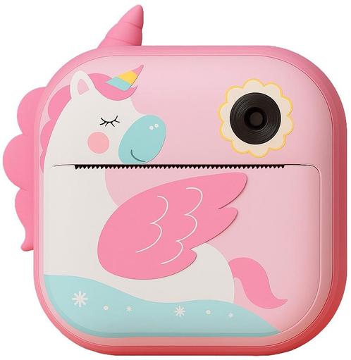 Eco Toys Unicorn Roze Print Digitale Kindercamera HC638014, Kinderen en Baby's, Speelgoed | Babyspeelgoed, Nieuw, Verzenden