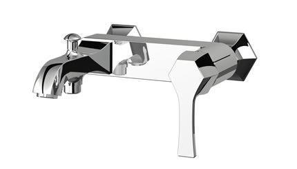 Cisal Cherie badmengkraan CE00013024 Goud, Doe-het-zelf en Verbouw, Sanitair, Kraan, Nieuw, Ophalen of Verzenden