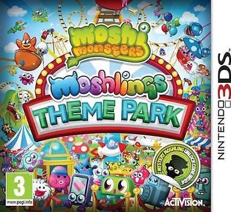 Moshi Monsters Moshling Theme Park (Nintendo 3DS tweedehands, Spelcomputers en Games, Games | Nintendo 2DS en 3DS, Zo goed als nieuw
