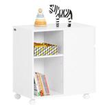 Verrijdbare Printerkast met Lade en Kastdeur–Compact Opberge, Verzenden, Nieuw in verpakking