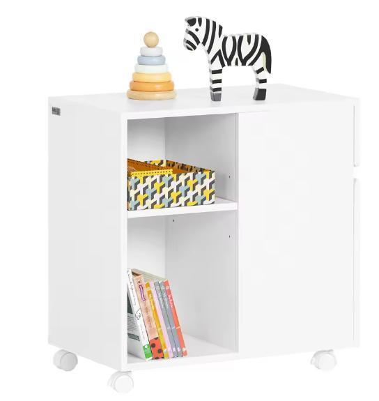 Verrijdbare Printerkast met Lade en Kastdeur–Compact Opberge, Zakelijke goederen, Kantoor en Winkelinrichting | Kantoormeubilair en Inrichting