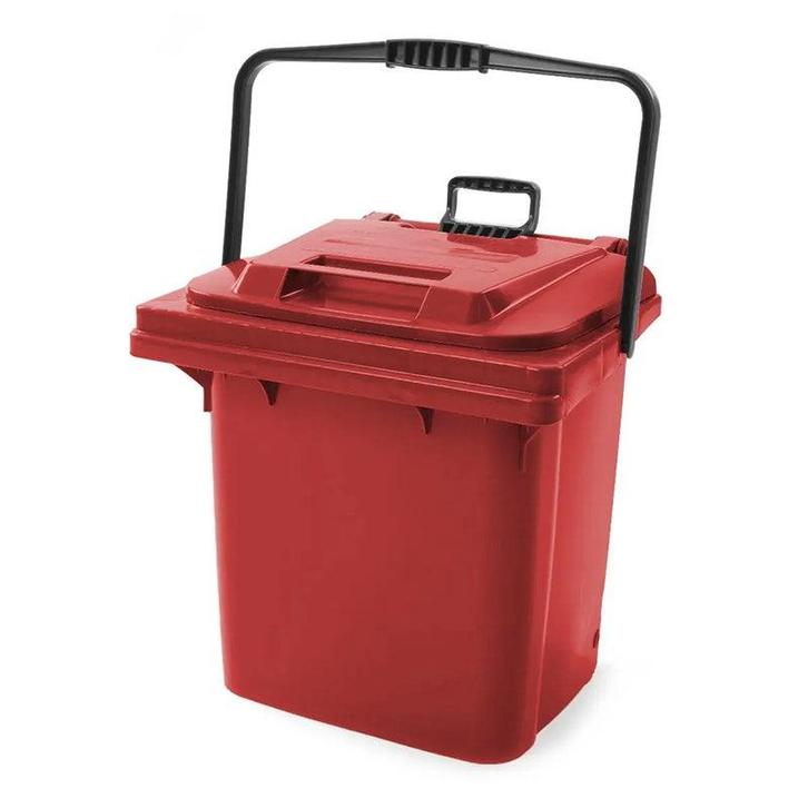 Roll box minicontainer 45 liter rood, Huis en Inrichting, Woonaccessoires | Prullenbakken, Nieuw, 40 liter of meer, Kunststof