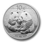 Chinese Panda 1 oz 2009 (600.000 oplage), Postzegels en Munten, Munten | Azië, Oost-Azië, Zilver, Losse munt, Verzenden