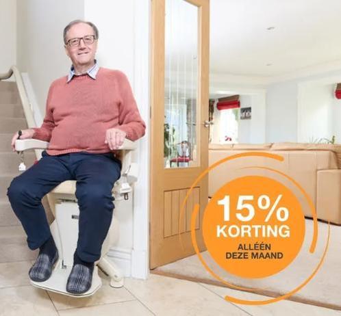 Traplift-actie: nu 15% korting op een nieuwe traplift!, Diversen, Trapliften, Nieuw