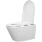 Wiesbaden Vesta Wandcloset Rimless met Vesta Toiletzitting -, Doe-het-zelf en Verbouw, Sanitair, Ophalen of Verzenden, Nieuw