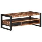 vidaXL Salontafel 90x50x36 cm massief gerecycled hout, 50 tot 100 cm, Verzenden, Nieuw, 50 tot 100 cm