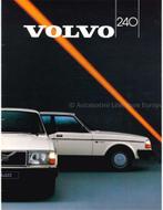 1987 VOLVO 240 BROCHURE NEDERLANDS, Boeken, Auto's | Folders en Tijdschriften, Nieuw, Volvo, Author