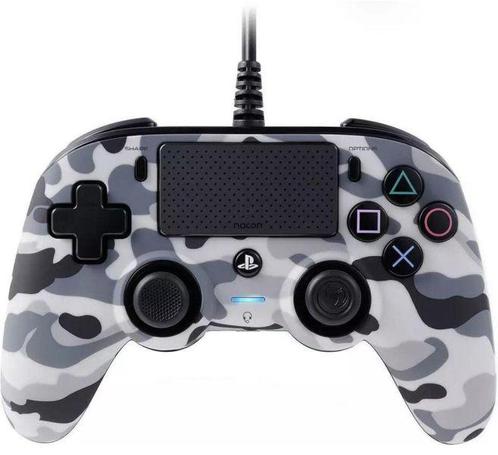 Bigben Nacon Wired Compact Controller-Camouflage Grijs, Spelcomputers en Games, Spelcomputers | Sony PlayStation Consoles | Accessoires