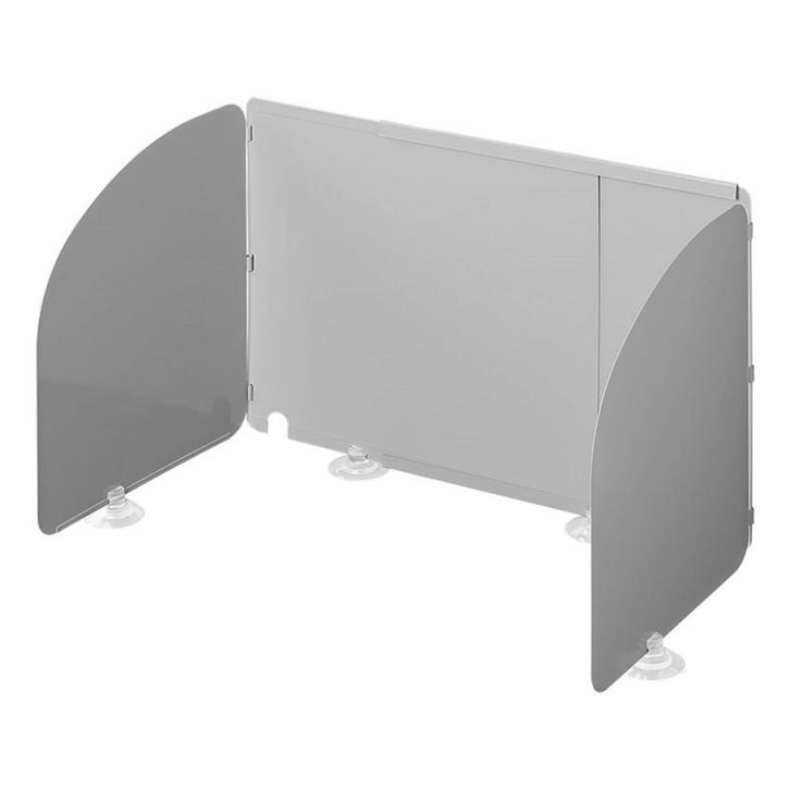 ProPlus Uitschuifbaar kookwindscherm - 3-delig - verstelb..., Caravans en Kamperen, Kampeeraccessoires, Nieuw, Ophalen of Verzenden