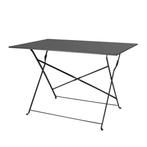 Pavement Style Klaptafel | Zwart | 110 (L) 71,5(h) x 69,5..., Verzenden, Nieuw in verpakking