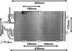 LUCHTCONDENSATOR VOOR OPEL ASTRA H A04 2003-2007 13300339, Ophalen of Verzenden, Nieuw