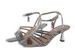 Steve Madden Sandalen in maat 37 Zilver, Kleding | Dames, Overige kleuren, Verzenden, Steve Madden, Sandalen of Muiltjes