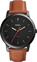 Fossil Zwart Mannen Horloge FS5305 - 44 mm, Verzenden, Nieuw