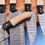 Keukenmes - Chefs knife - Hout en handgemaakt gevouwen