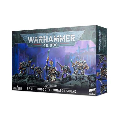 Grey Knights Terminator Squad (Warhammer 40.000 nieuw), Hobby en Vrije tijd, Wargaming, Nieuw, Ophalen of Verzenden