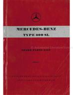 1956 MERCEDES BENZ 300 SL ONDERDELENBOEK ENGELS, Auto diversen, Handleidingen en Instructieboekjes