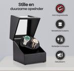 Watchwinder - Horloge doos - Horloge winder - Zwart - Olvy, Verzenden, Zo goed als nieuw