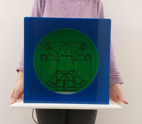 AlePianoArt - Lamp - alter ego lampendoos - plexiglas, Kinderen en Baby's, Speelgoed | Duplo en Lego