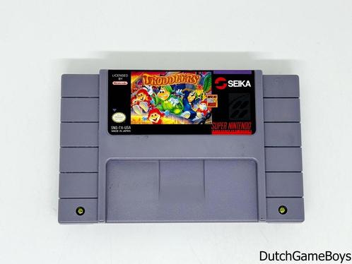 Super Nintendo / SNes - Troddlers - USA, Spelcomputers en Games, Games | Nintendo Super NES, Gebruikt, Verzenden