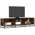 vidaXL Tv-meubel 180x40x46 cm bewerkt hout gerookt, Huis en Inrichting, Kasten | Televisiemeubels, Verzenden, Nieuw, Overige houtsoorten